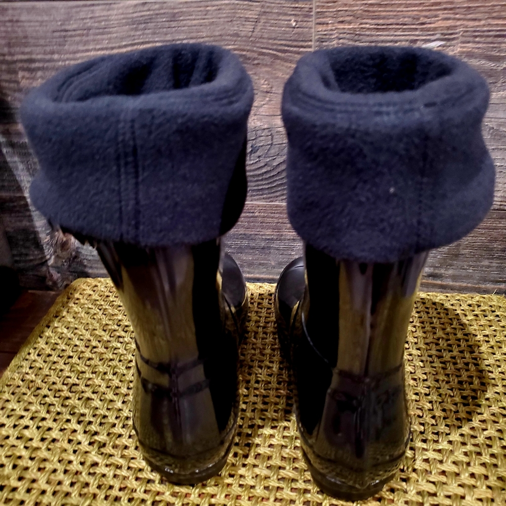 Hunter Boots Orig. Short and Gloss Black - Picture 3 of 6